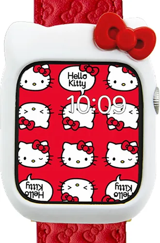 Vista 14 de Sonix x Sanrio Apple Watch Cover Estuche Protector de Goma para Apple Watch Estuche de Parachoques Se Ajusta a 38mm/40mm/41mm Chococat