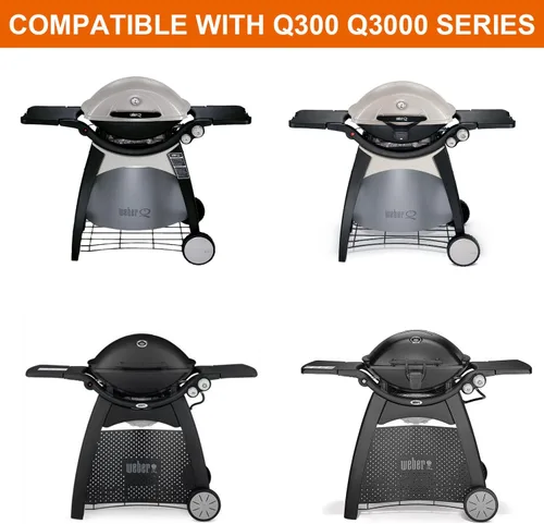Vista 6 de DELSbbq 60092 - Kit de encendido para parrilla con botón pulsador, compatible con Weber Q300 Q3000, repuesto para arrancador de fuego de parrilla a