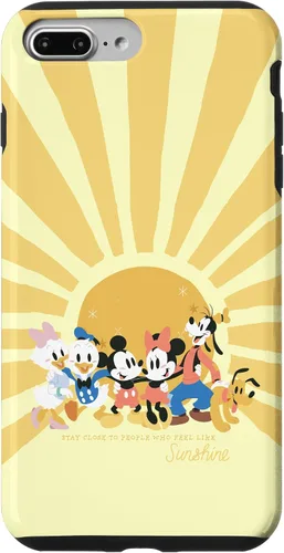 Vista 12 de iPhone 16 Disney Mickey y sus amigos Personas que se sienten como Sunshine Case