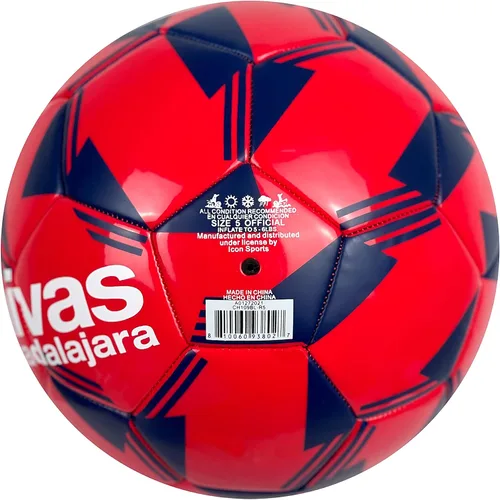 Vista 6 de Icon Sports Balón de fútbol Chivas (talla 5), Club Deportivo Guadalajara - Balón de fútbol #5