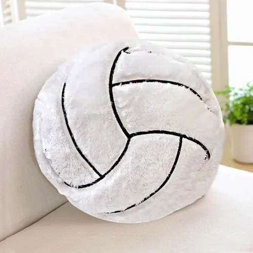 Vista 12 de XIYUAN Almohada deportiva de rugby de 17.7 x 13.8 pulgadas, almohada suave de peluche, juguetes de felpa de fútbol mullidos y duraderos, regalo