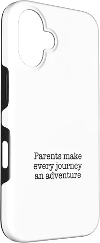 Vista 3 de iPhone 16 Parents make every journey an adventure Case
