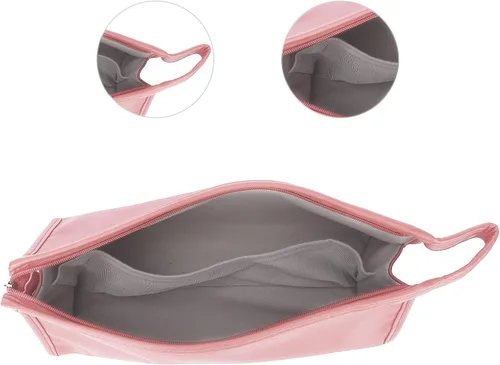 Vista 6 de Bolsa de almacenamiento para secador de pelo, estuche de viaje para secador de pelo, bolsa de transporte de piel sintética, bolsa portátil