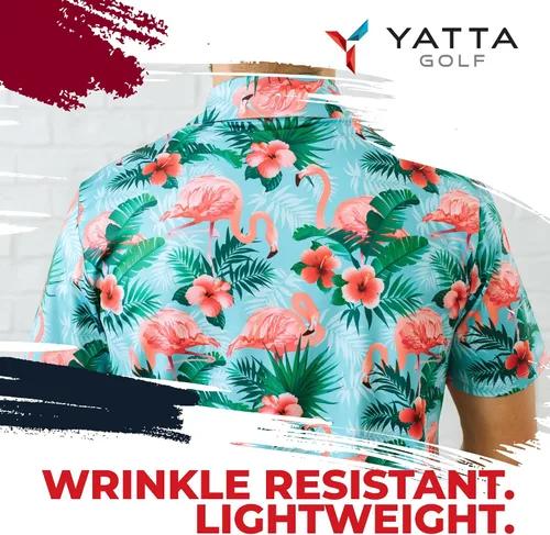 Vista 6 de YATTA GOLF Standout Performance - Polos de golf para hombre