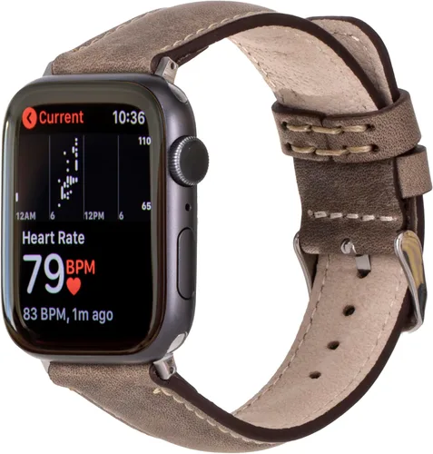 Vista 14 de HARDISTON Correas de reloj compatibles con Apple de 1.496 in, 1.575 in, 1.614 in, 1.654 in, 1.732 in, 1.772 in, 1.772 in, para hombres y mujeres