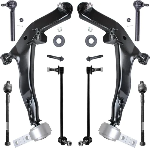 Vista 72 de Detroit Axle - Kit de suspensión frontal de 8 piezas para Chevy Silverado