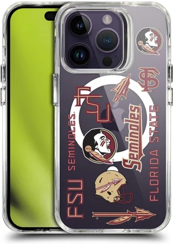 Vista 196 de Oficial Universidad Estatal de Florida FSU Soft Gel Case para iPhone de Apple 7 Plus/iPhone 8 Plus, Banner