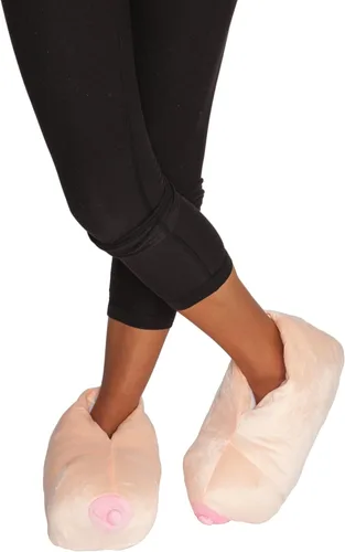 Vista 5 de Pantuflas DeluxeComfort Boob, Rosado, 9
