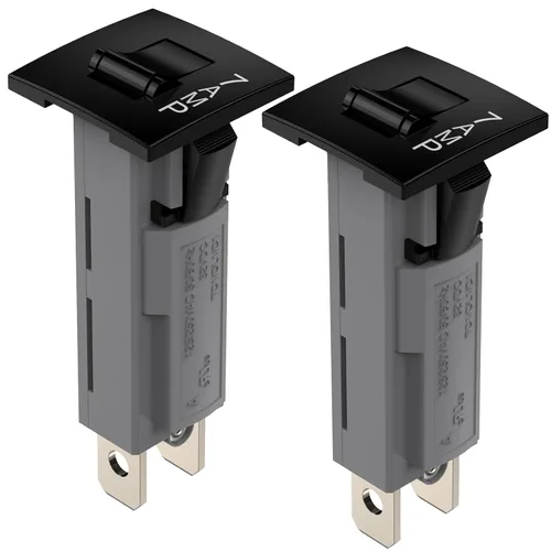 Vista 16 de Disyuntores térmicos Portafusibles tipo 125/250 V CA 50/60 Hz 32 V CC 0.5 A (Paquete de 2)