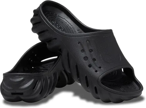 Vista 7 de Crocs Echo Slide unisex para adultos, Negro
