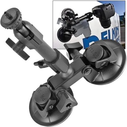 Vista 3 de Delkin Devices soporte para cámara con copa de succión