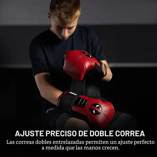 Vista 5 de Hayabusa Guantes de boxeo Marvel Hero Elite deadpool