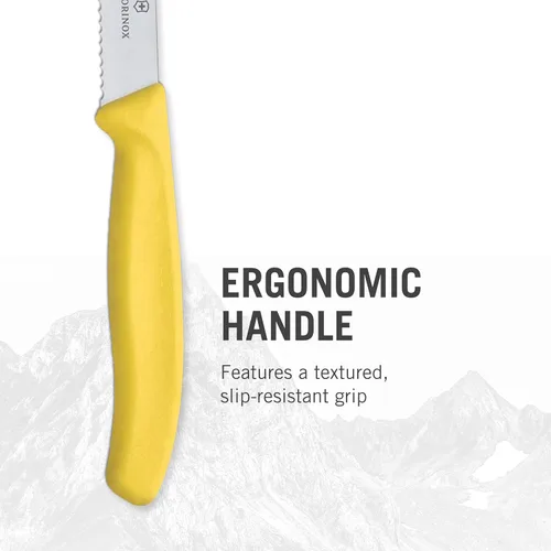 Vista 3 de Victorinox Swiss Classic juego cuchillo de pelar, 4 unidades., 4 piezas Utility Set, Negro