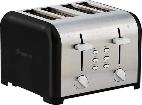 Vista 10 de Kenmore 40600 Tostadora de 2 rebanadas en negro