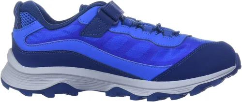 Vista 6 de Merrell Moab Speed - Tenis de senderismo impermeables con cierre alternativo bajo para niños