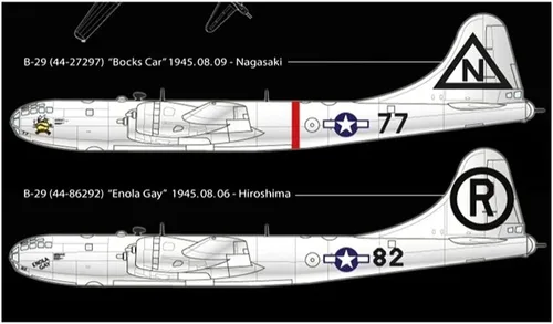 Vista 3 de Academy Hobby Model Kits Modelo a Escala: Kits de aviones y Jet (1/72 B-29A Enola Gay & Bockscar)