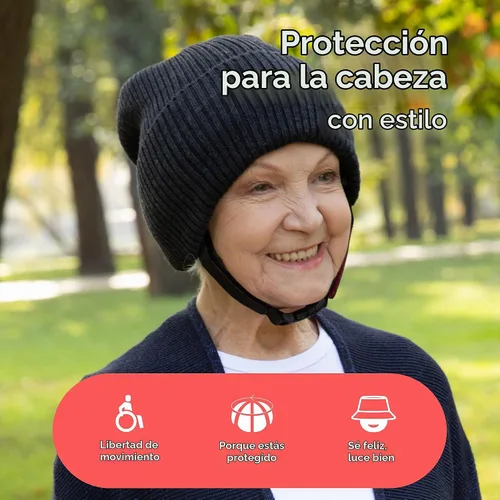 Vista 7 de Ribcap Lenny Soft Protective Helmet for Epilepsy and Fall Risk Antracita