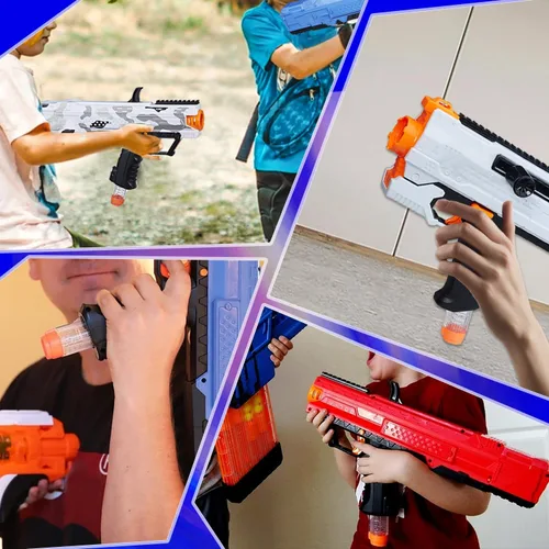 Vista 6 de BOROLA Clip de recarga de repuesto de 12 rondas de repuesto compatible con Nerf Rival Apollo XV-700 Rival Zeue XV-1200 (negro)