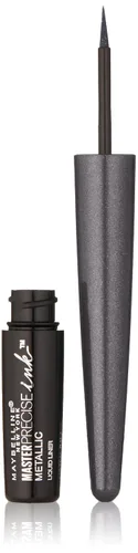 Vista 7 de Maybelline New York Master Precise Ink Metallic Liquid Liner, Black Comet, 0.06 onzas líquidas