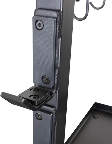 Vista 5 de Body-Solid (SAR100) Estante de accesorios, estante de accesorios de gimnasio comercial y en casa, organización de almacenamiento compacta