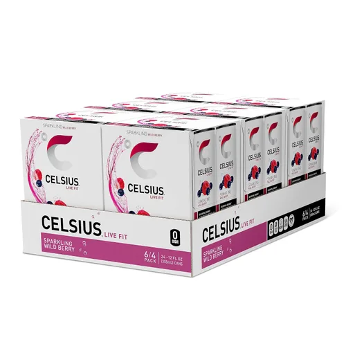 Vista 17 de CELSIUS Naranja Espumosa, Bebida Energética Esencial Funcional de 12 onzas líquidas (paquete de 4)