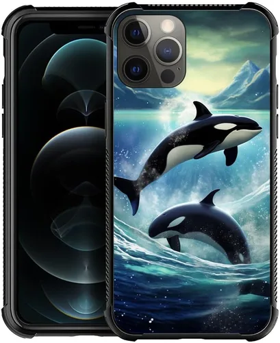 Vista 49 de Funda compatible con iPhone 8 Plus, diseño de oso de bosque otoñal, a prueba de golpes, antiarañazos, carcasa trasera de policarbonato duro