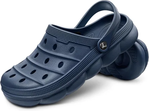 Vista 17 de BULLIANT Zuecos para Hombre, Sandalias de Mules Cómodas para Hombre y Mujer con Plantilla Acolchada y Soporte de Arco - EVA Ligera