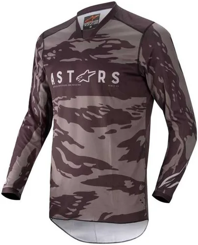 Vista 6 de Alpinestars Jersey Racer Supermatic Antracita/Naranja Sm (3761522-1440-S)