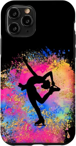 Vista 29 de Rainbow Ice Skating Dancer Figure Skate Skate Colorful Cute Case for iPhone 17