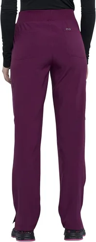 Vista 2 de Infinity Cherokee CK065A - Pantalón médico de enfermería sin cierre para mujer