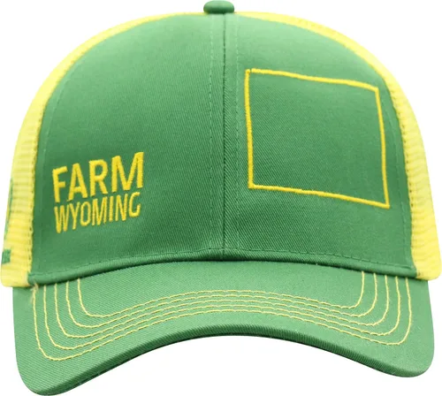 Vista 15 de John Deere Gorra de béisbol con logotipo y malla trasera con contraste, para hombre