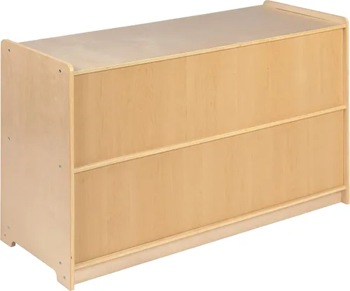 Vista 8 de Flash Furniture Hercules - Armario de madera de 2 secciones para el aula escolar para uso comercial o doméstico, seguro, diseño apto para niños, 24