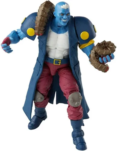 Vista 7 de Serie Marvel Legends X-Men - Figura de acción de coleccionable de 6 pulgadas de Magneto, juguete con 2 accesorios y 2 piezas de construcción