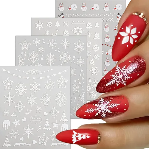 Vista 12 de winthrop 12 hojas de calcomanías de Pascua para uñas, tiras completas de esmalte de uñas, calcomanías autoadhesivas para arte de uñas, lindos huevos