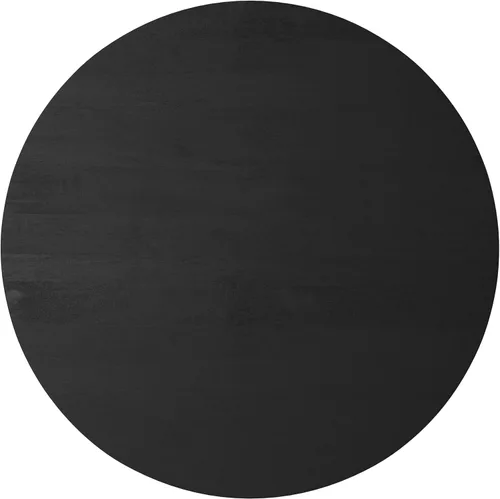 Vista 5 de SIMPLIHOME Millbury - Mesa de centro con tambor de madera maciza de mango Negro