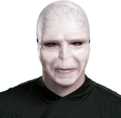 Vista 3 de Disguise Disfraz de Harry Potter Voldemort Deluxe para adultos color negro Negro