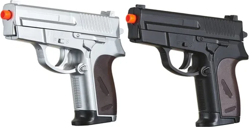 Vista 3 de James Bond Twin Spring Airsoft Dual Pistol Combo Pack Set Pistola de Mano con Estuche 0.236 in BB 0.00 oz (Dos Pistolas Airsoft)