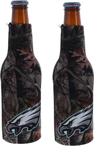 Vista 38 de Soporte aislante para latas y botellas de fútbol americano enfriador de bebidas Huggie (Nueva Orleans (Saints) - Negro) Nueva Orleans (Santos)