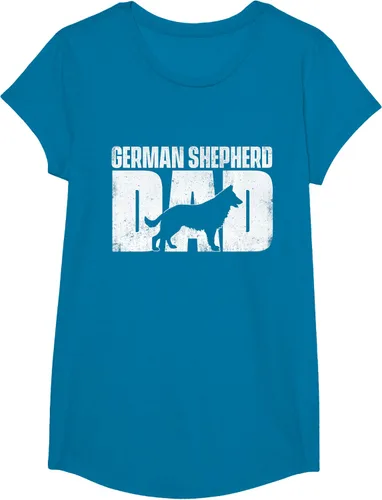 Vista 76 de Camiseta de pastor alemán para el día del padre del dueño de perros caninos, Negro