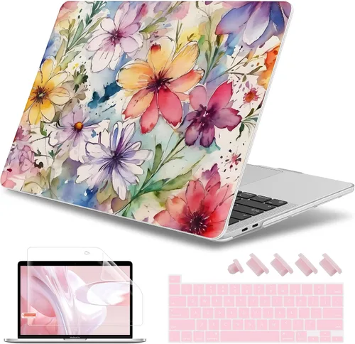 Vista 13 de May Chen Funda para MacBook Pro de 13 pulgadas M2 2023, 2022, 2021, 2020 A2338 M1 A2251 A2289, carcasa rígida de plástico para MacBook Pro de 13