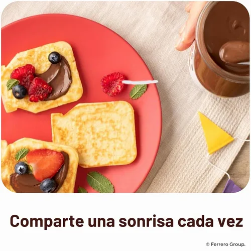 Vista 6 de Nutella Mini frascos para untar de avellana, 64 mini tarros, suministros para hornear, ideales para restaurantes y panaderías, 56.32 onzas en total