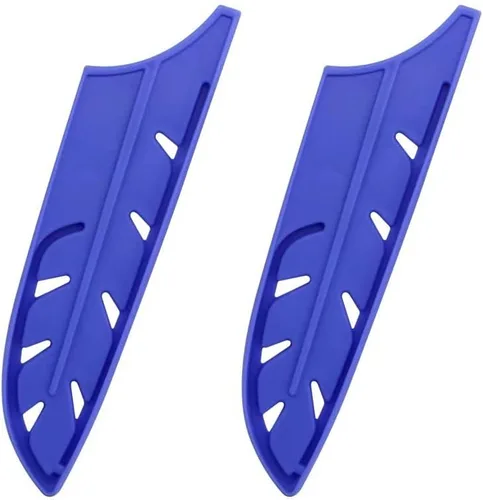 Vista 20 de XYJ Juego de 2 fundas para cuchillos de seguridad, protector de bordes de cuchillos, funda universal para cuchillos, pelado, funda de cuchillo