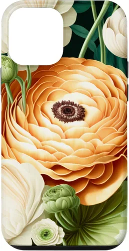 Vista 15 de Funda de jardinería para iPhone 11 vintage inspirada en Ranunculus