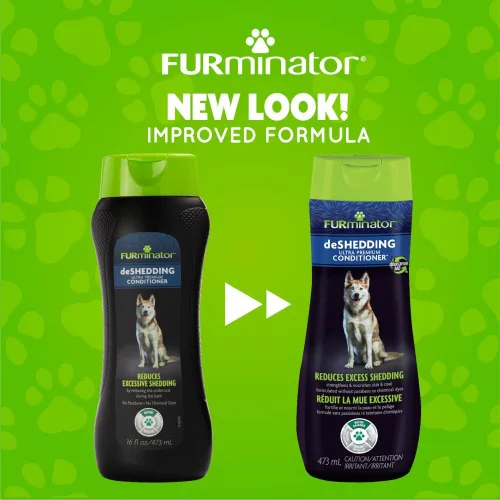 Vista 3 de FURminator® deShedding Acondicionador Ultra Premium, Acondicionador Para Perros Ayuda a Reducir el Exceso de Muda, 16 Onzas
