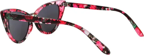 Vista 50 de OWL Gafas de sol Cateye para mujer, diseño retro clásico vintage con alas altas