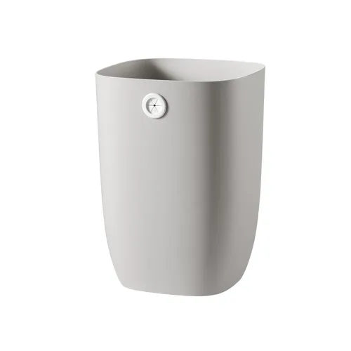 Vista 8 de Cubo de Basura para Baño, Cubo de Basura Rectangular de Plástico con Soporte para Forro de Basura para Dormitorio, Sala de Estar, Pequeña Cesta