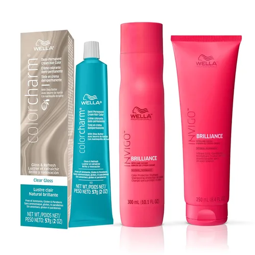 Vista 31 de COLORCHARM - Tinte permanente para el cabello, tinte para el cabello para cobertura de canas, añade brillo, 2 onzas Shea Butter Free of ammonia
