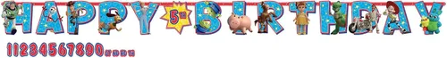 Vista 10 de Disney Frozen 2 - Cartel jumbo con letras "Add-An-age", 10.5 x 10 pulgadas (paquete de 1), decoración de papel multicolor para fiestas, ideal