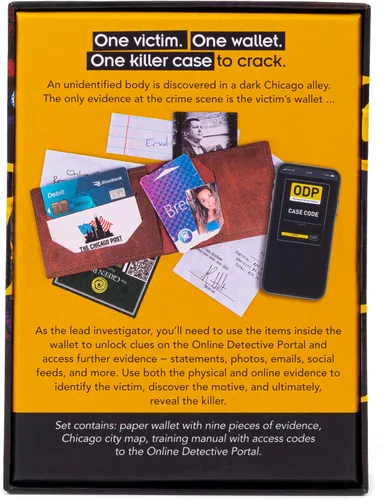 Vista 3 de Evidence Hush Money Crime-Solving Game Híbrido digital
