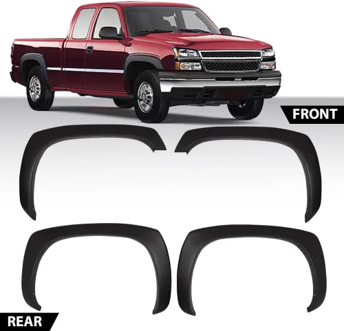 Vista 9 de Guardabarros PIT66 para Chevy Silverado 1999-2006 (no para escalón)